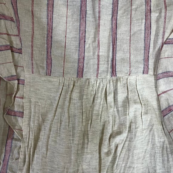 NEW Knox Rose Linen Blend Embroidered Blouse M - Picture 9 of 10